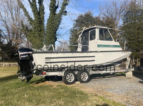 Boston Whaler Frontier 25 ficha tecnica 